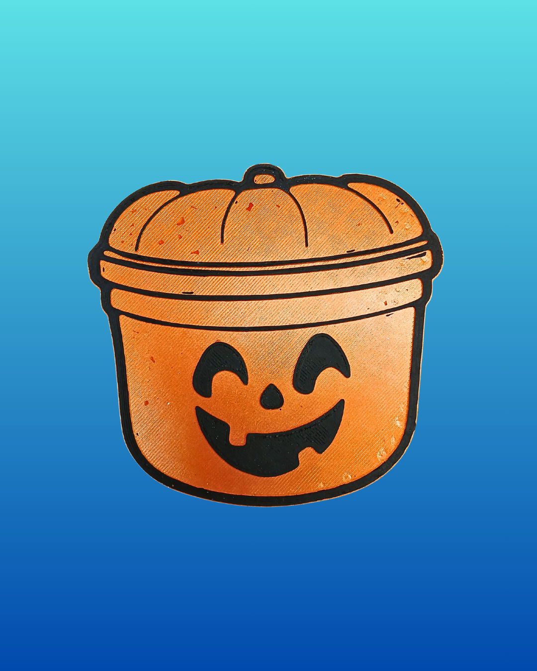 Halloween Bucket Car Air Freshener – Cute Trick-or-Treat Hanging Auto Freshener