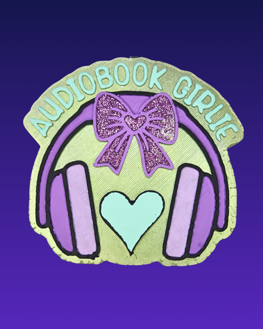 Book Lover Car Air Freshener – Audiobook Girlie Hanging Auto Freshener