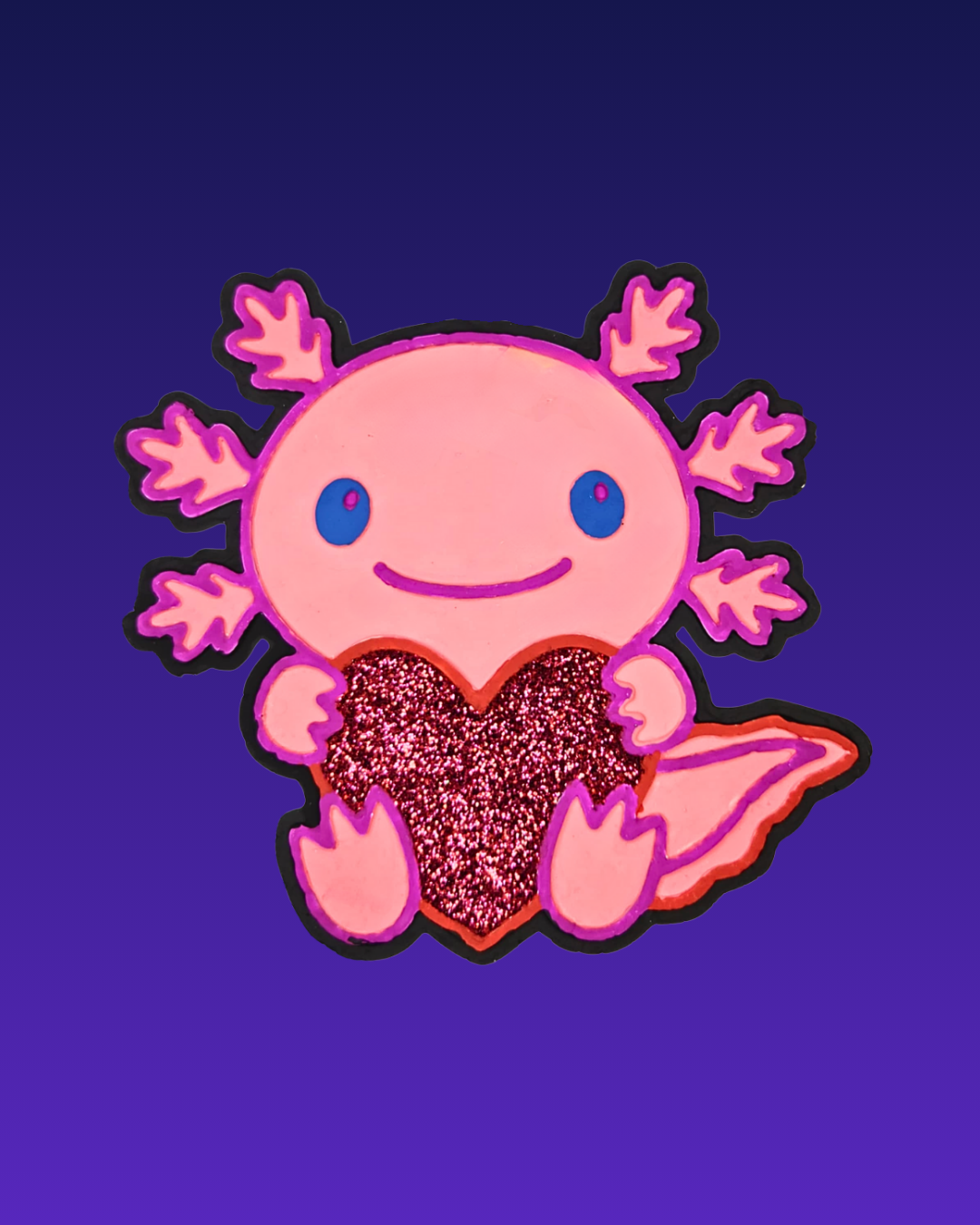 Axolotl Car Air Freshener – Cute Aquatic Animal Hanging Auto Freshener