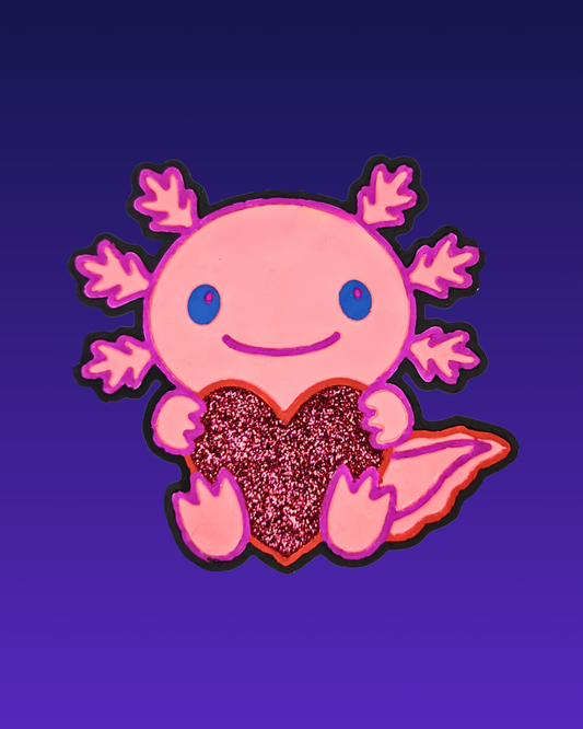 Axolotl Car Air Freshener – Cute Aquatic Animal Hanging Auto Freshener