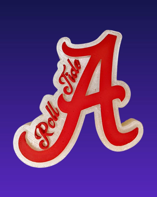 Alabama Football Fan Car Air Freshener – Crimson Game Day Auto Freshener